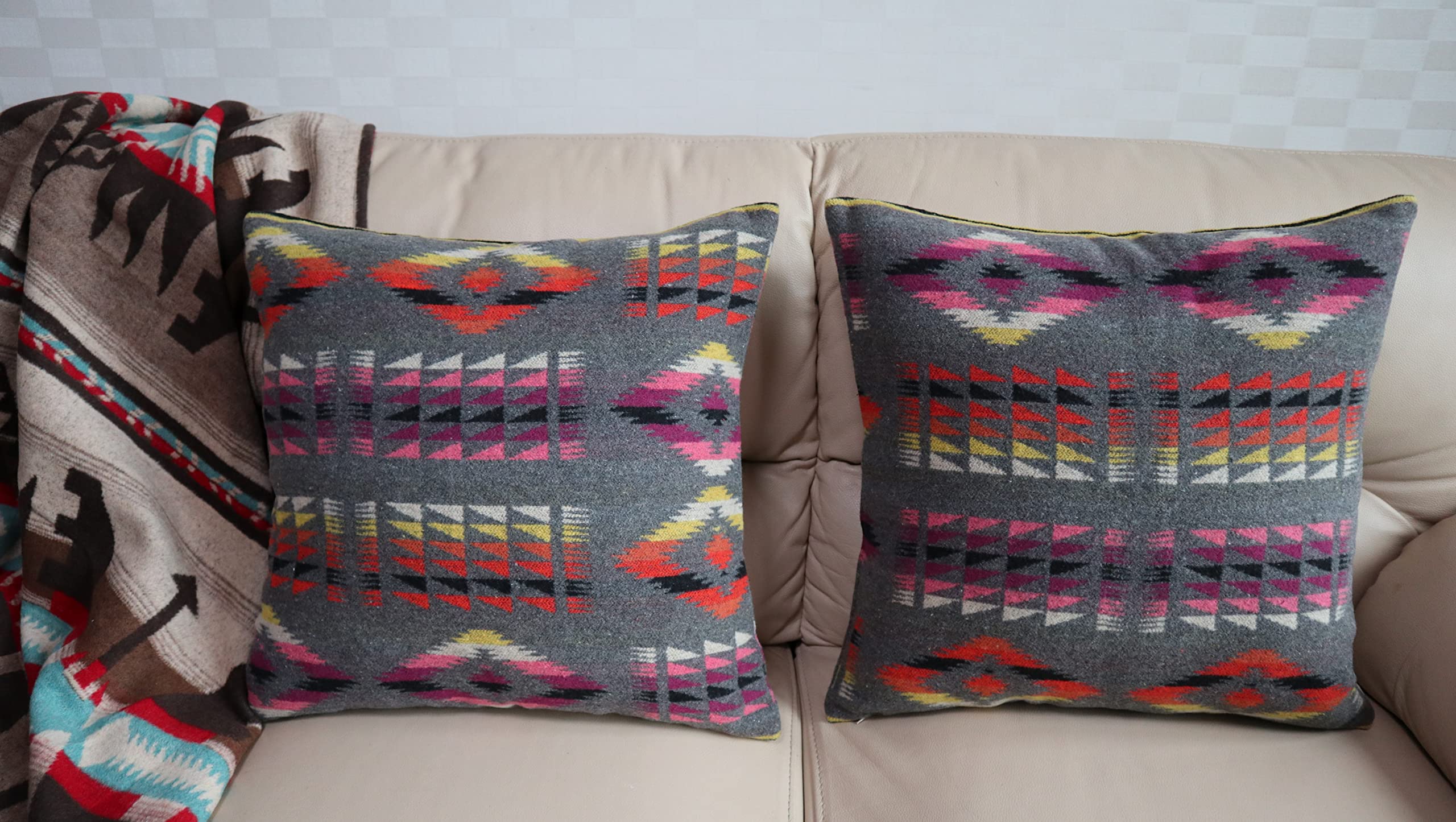 Amazon.co.jp: Ruth&Boaz エスニック ネイティブ柄 ウール混